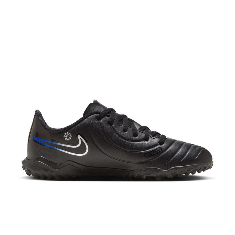 Nike Jr. Tiempo Legend 10 Club, Negro/Hiperroyal/Cromo, hi-res
