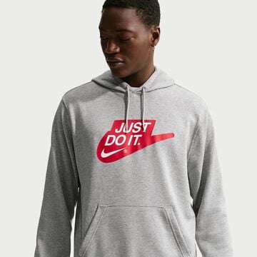 Nike Sportswear Club, Gris oscuro jaspeado/Gris humo claro/Blanco, hi-res