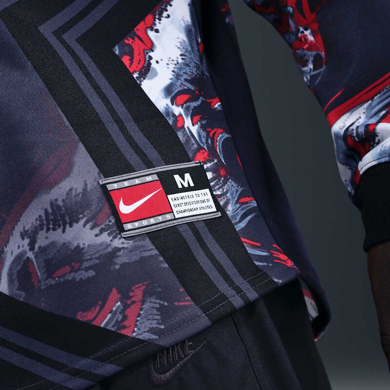 Inglaterra Authentic Goalkeeper, Negro/Obsidiana/Blanco, hi-res