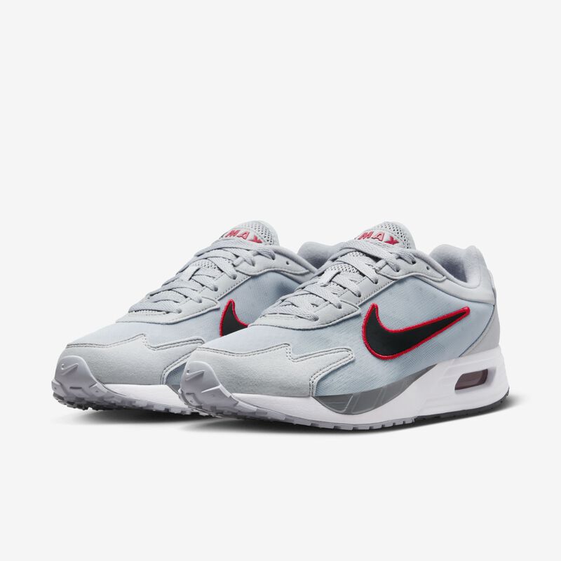 Nike Air Max Solo, Gris Lobo/Gris Frío/Rojo Universitario/Negro, hi-res