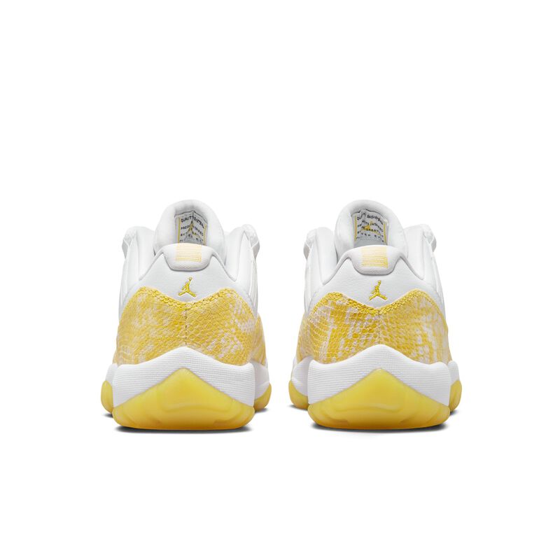 Air Jordan 11 Retro Low, Blanco/Blanco/Tour Yellow, hi-res