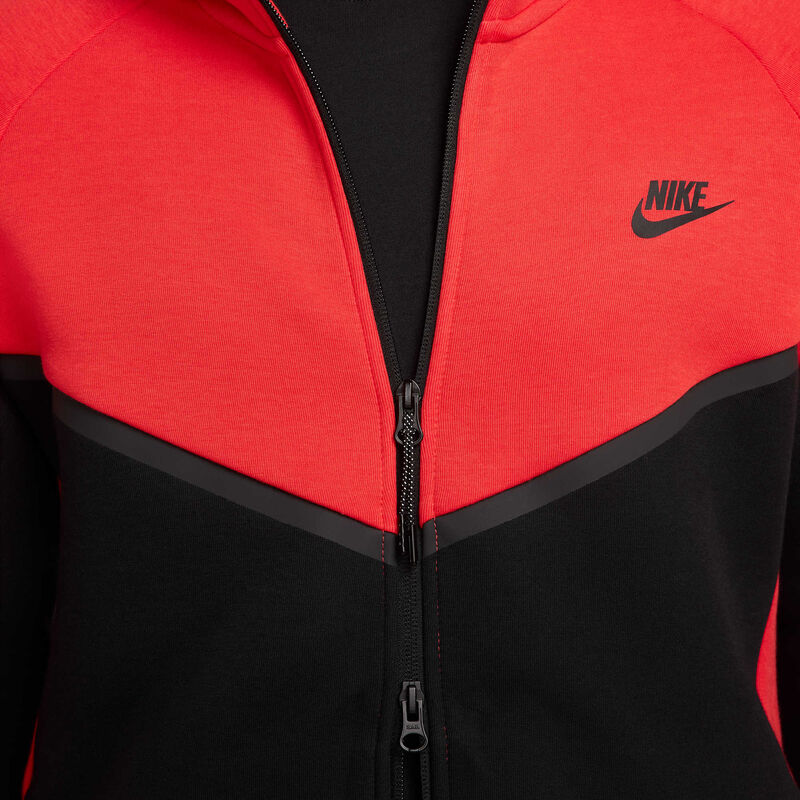 Nike Tech, Carmesí Claro/Negro/Negro, hi-res