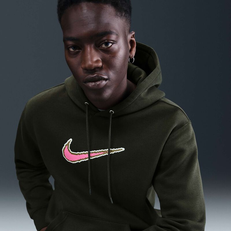 Nike Sportswear Club, Secuoya/Secuoya/Negro, hi-res