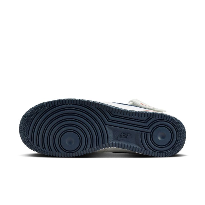 Nike Air Force 1 Mid '07, Polvo De Estrellas Blanco Cumbre/Obsidiana-Rojo, hi-res