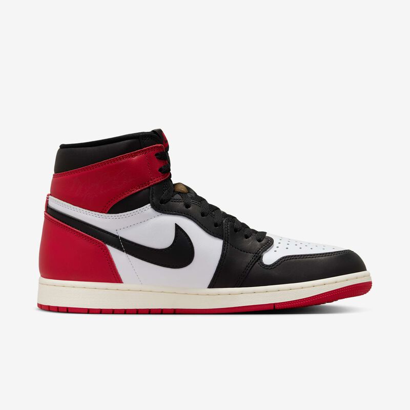 Air Jordan 1 Retro High OG "Black Toe", Blanco/Negro-Rojo Universitario-Vela, hi-res
