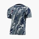 Nike Polo Hombre Alianza Lima 2026, Gris Lobo/Azul marino de medianoche/(Rojo Chile), hi-res