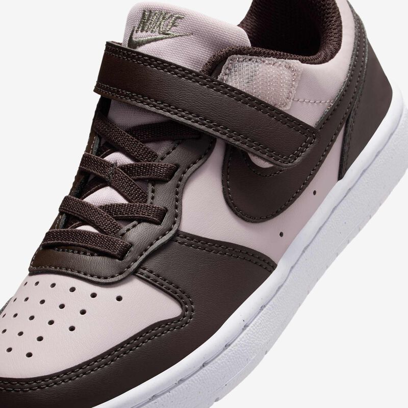 Nike Court Borough Low Recraft, Partícula Rosa/Light Army/Blanco/Marrón Aterciopelado, hi-res
