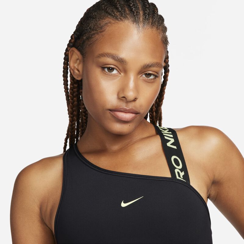 Nike Pro Swoosh, Negro/Toque de limón claro/Toque de limón claro, hi-res