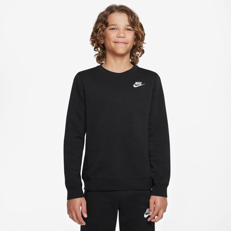 Nike Sportswear Club Fleece, Negro/Blanco, hi-res