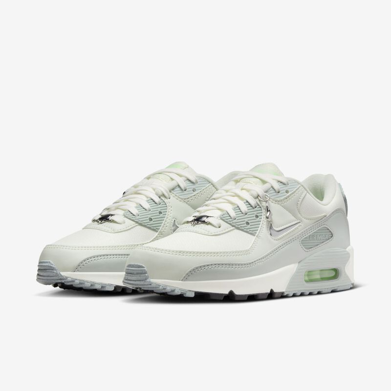 Nike Air Max 90 SE, Vela/Plata metalizado-Vidrio marino, hi-res