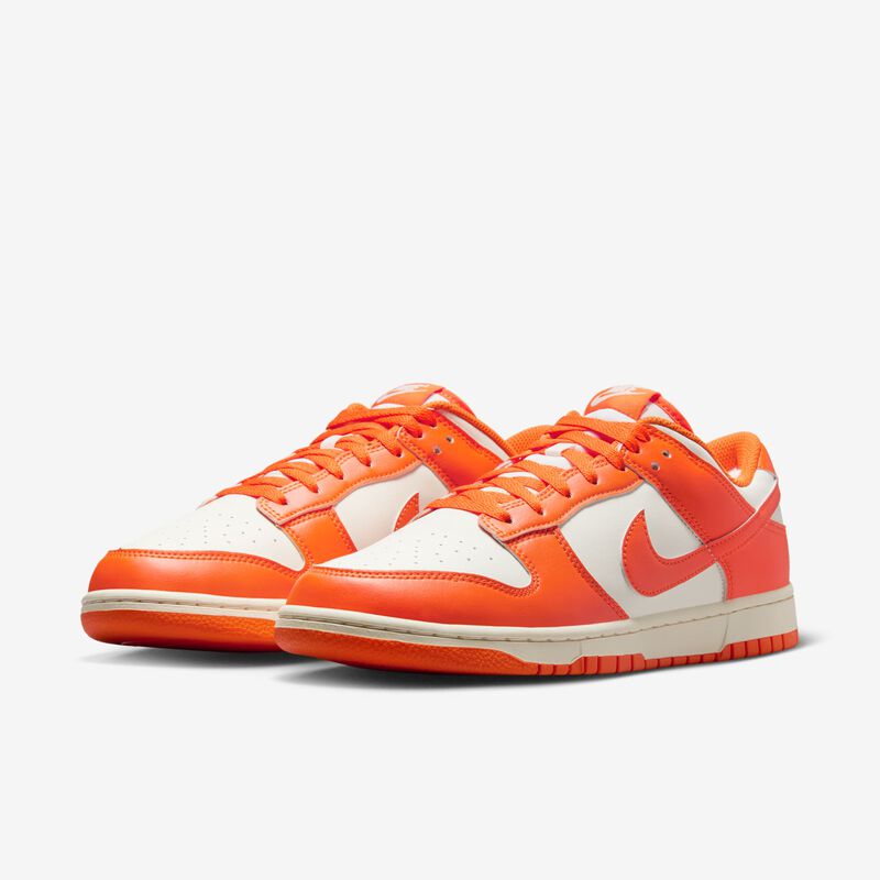 Nike Dunk Low Retro, Marfil Pálido/Naranja Seguridad, hi-res