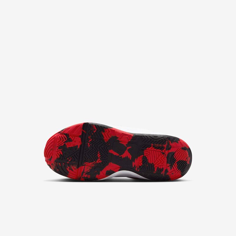 Nike Team Hustle D 12, Negro/Rojo Universitario/Blanco, hi-res