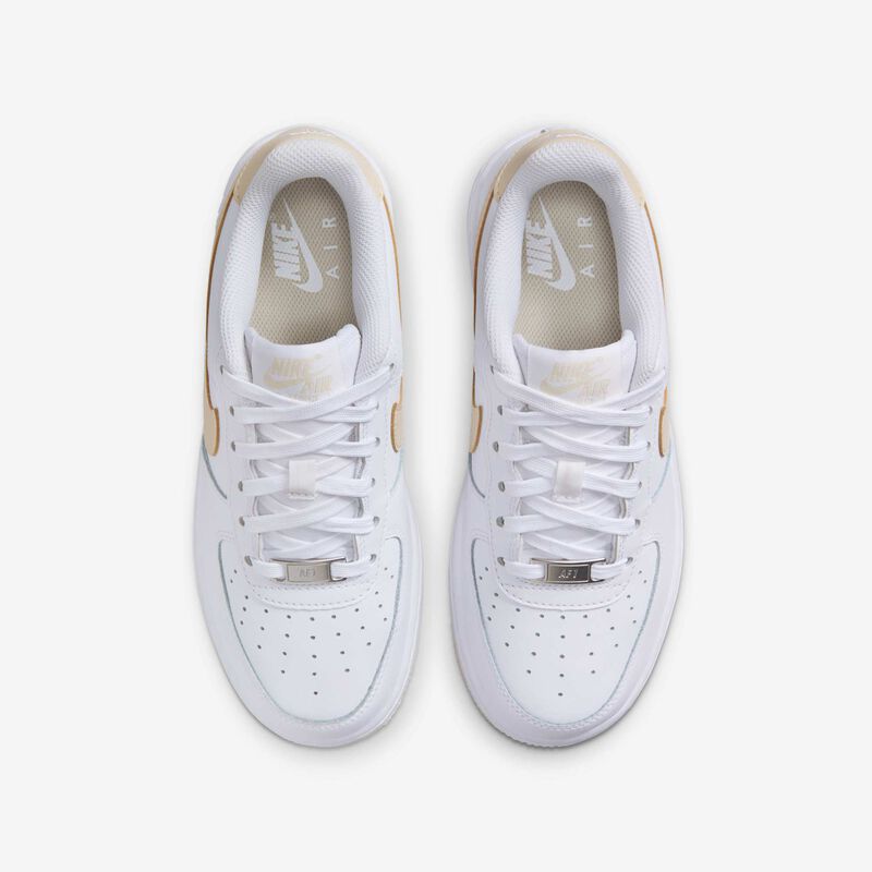 Nike Air Force 1, Blanco/Blanco/Caqui Claro, hi-res