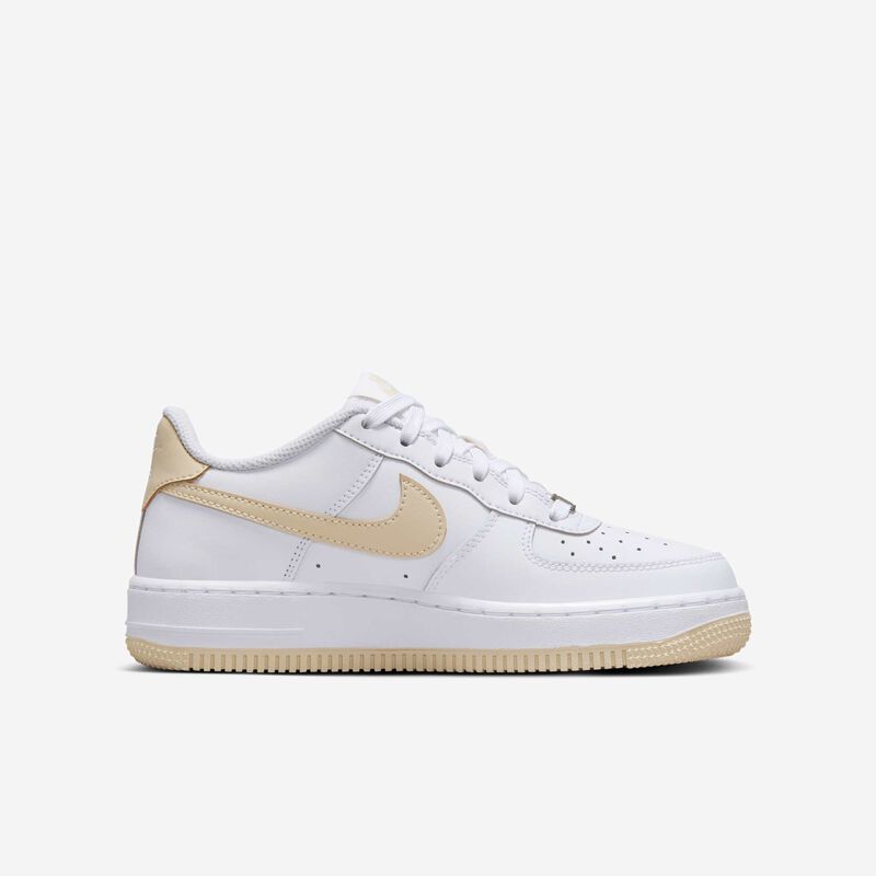 Nike Air Force 1, Blanco/Blanco/Caqui Claro, hi-res