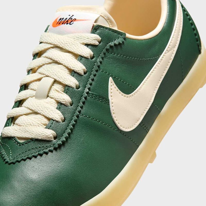 Zapatilla Nike Astrograbber de cuero, Verde, hi-res