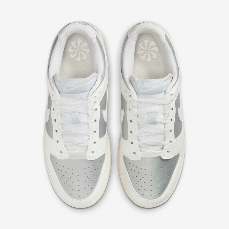 Nike Dunk Low Next Nature, Metalizado Platino/Cumbre Blanco-Pálido Marfil, hi-res