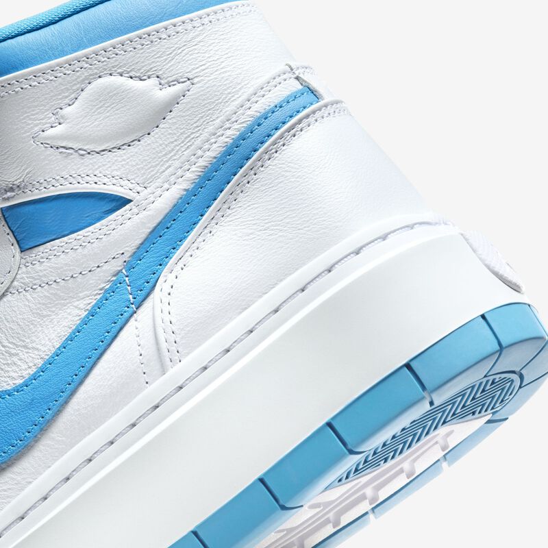 Air Jordan 1 Elevate High, Blanco/Blanco/Azul Polvo Oscuro, hi-res