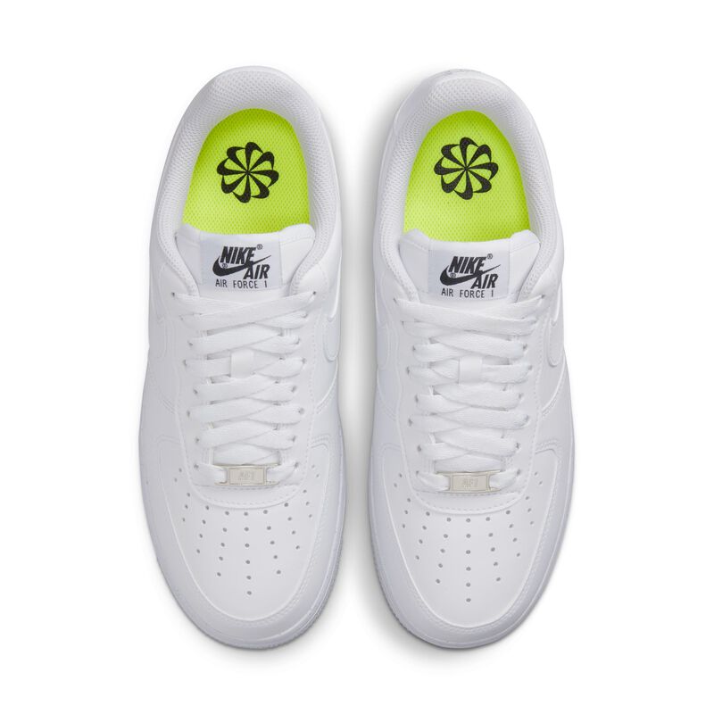 Nike Air Force 1 '07 Next Nature, Blanco/Negro/Plata metalizado/Blanco, hi-res