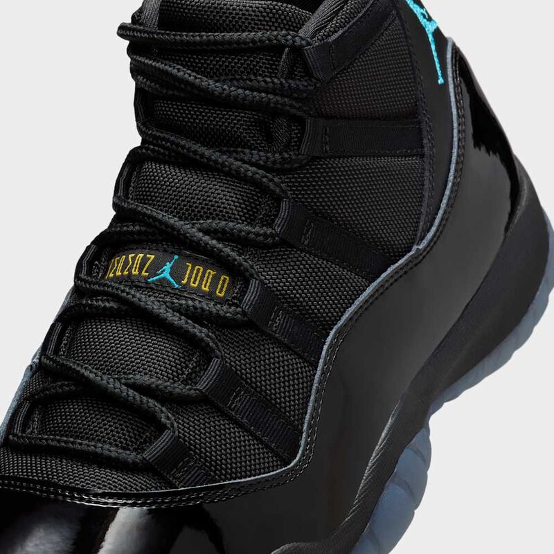 Air Jordan 11 Retro "Gamma Blue", Negro/Azul gamma/Ma&iacute;z universitario, hi-res