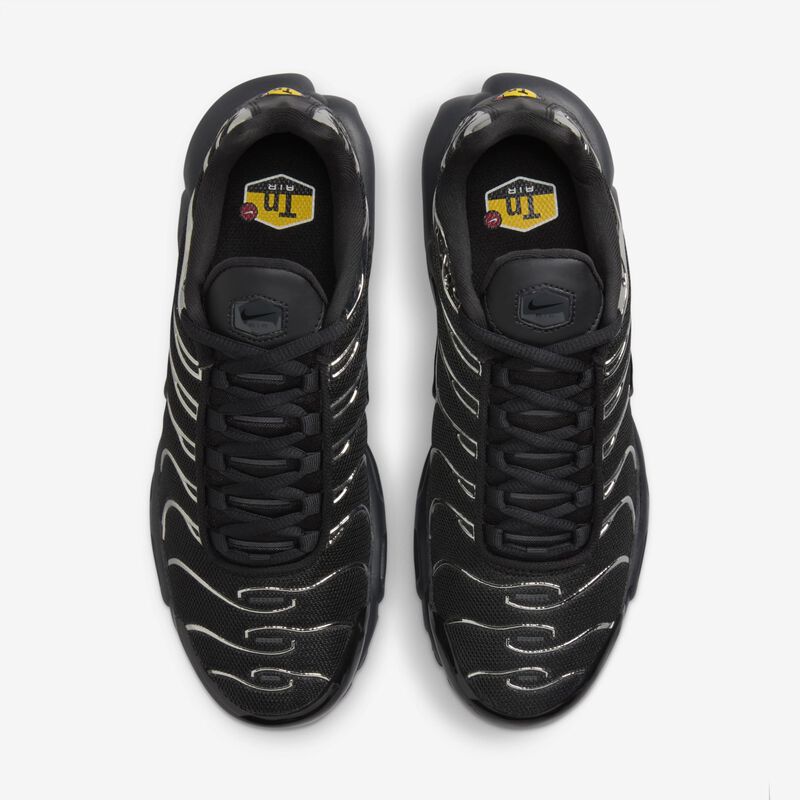 Nike Air Max Plus SE, Negro/Plata Metalizado/Laser Crimson/Negro Claro, hi-res