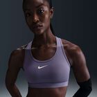 Nike Swoosh Medium Support, Amatista Empolvado/Blanco, hi-res
