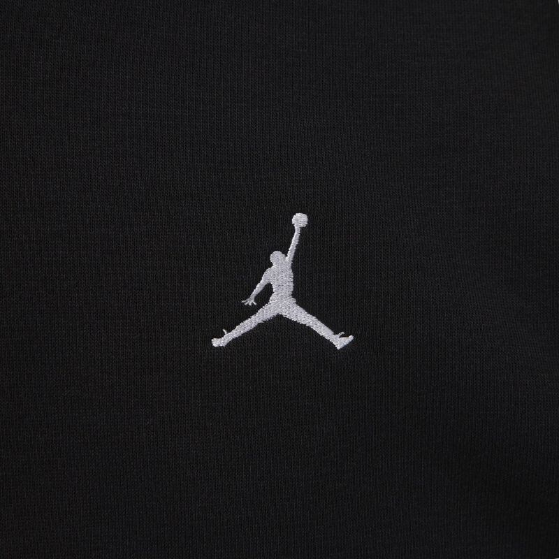 Jordan Brooklyn Fleece, Negro/Blanco, hi-res