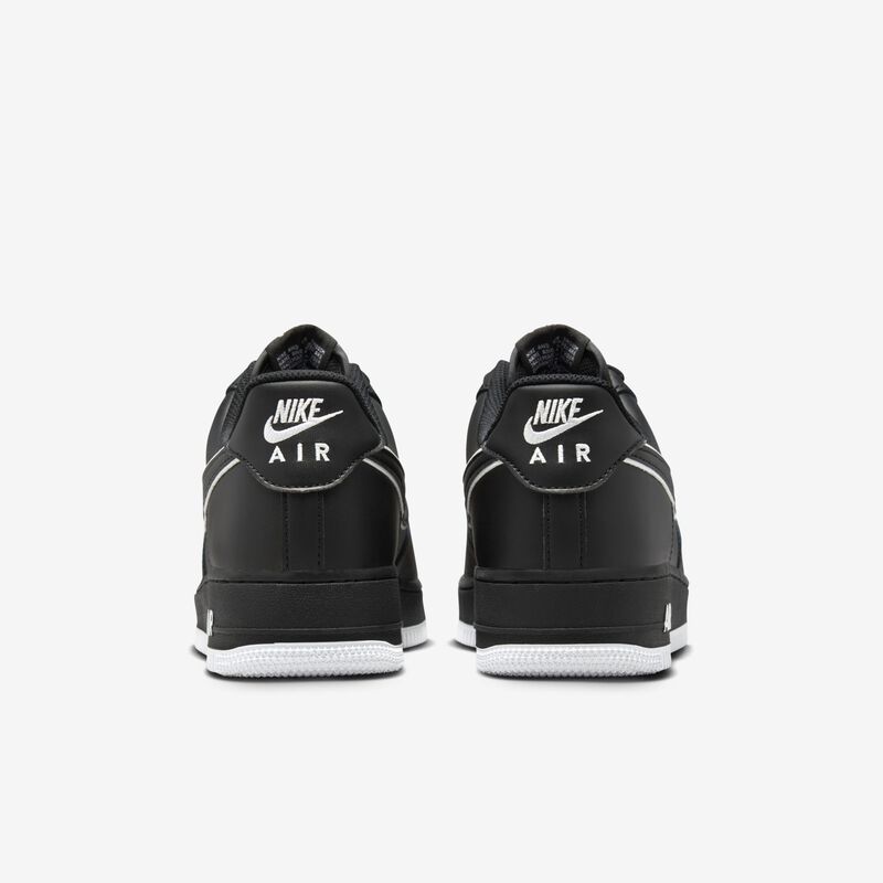 Nike Air Force 1 '07, Negro/Negro/Blanco, hi-res