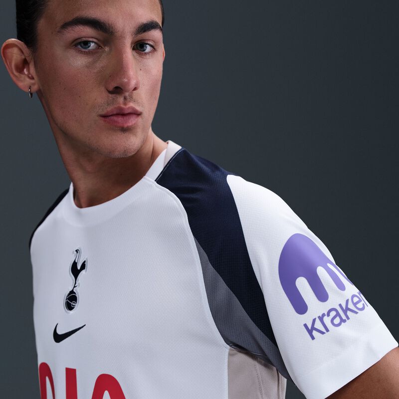 Tottenham Hotspur 2025/26 Stadium Home, Blanco/Mineral de hierro claro/Azul binario, hi-res