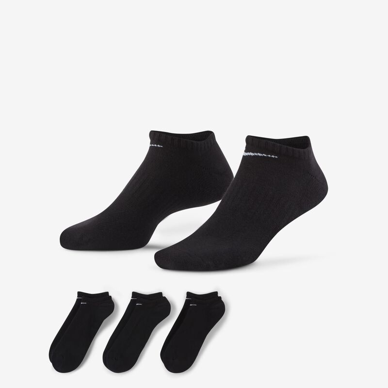 Nike Everyday Cushioned, Negro/Blanco, hi-res