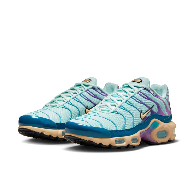 Nike Air Max Plus, Jade Hielo/Sésamo/Azul Industrial/Púrpura, hi-res