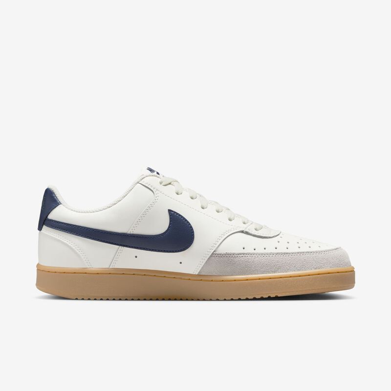Nike Court Vision Low, Vela/Marrón claro goma/Mena de hierro claro/Azul marino medianoche, hi-res