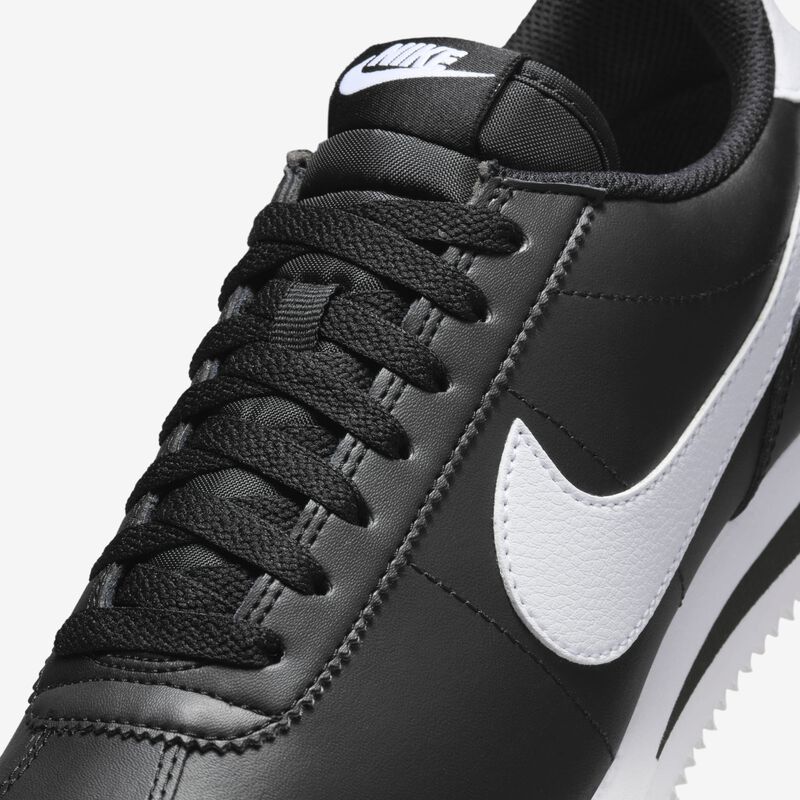 Nike Cortez Leather, Negro/Blanco, hi-res