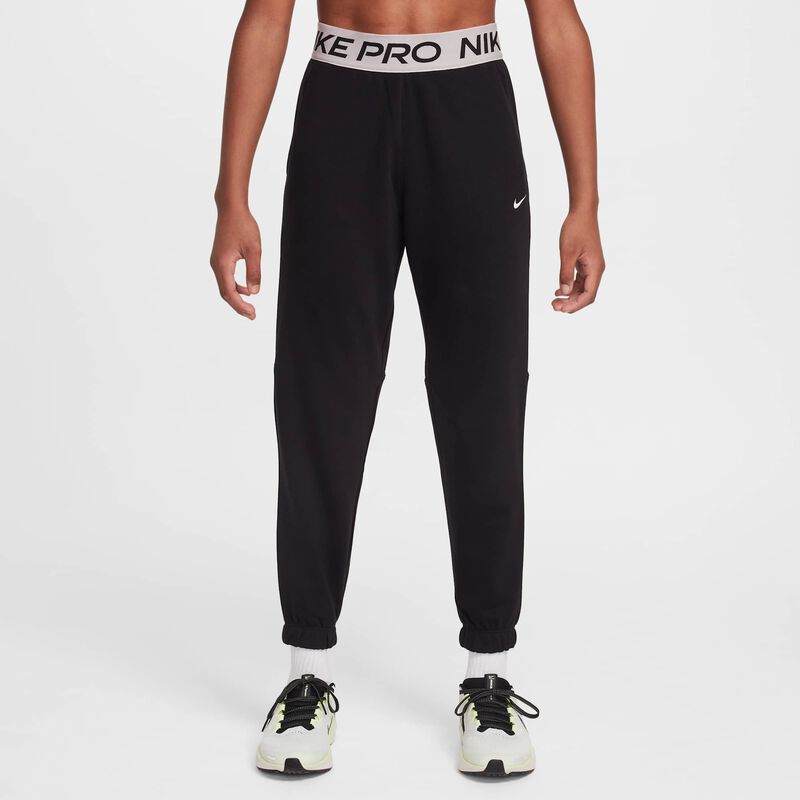 Nike Pro Fleece, Negro/Negro/Violeta Platino/Blanco, hi-res
