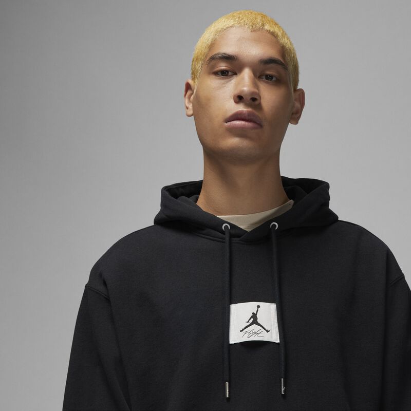 Jordan Flight Fleece, Negro/Vela, hi-res