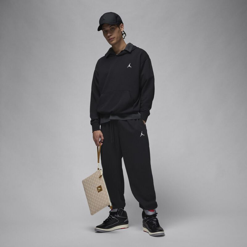 Jordan Brooklyn Fleece, Blanco Y Negro, hi-res