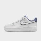 Nike Air Force 1 '07 Essential, Blanco/Medianoche Azul Marino-&Iacute;ndigo Mundial, hi-res