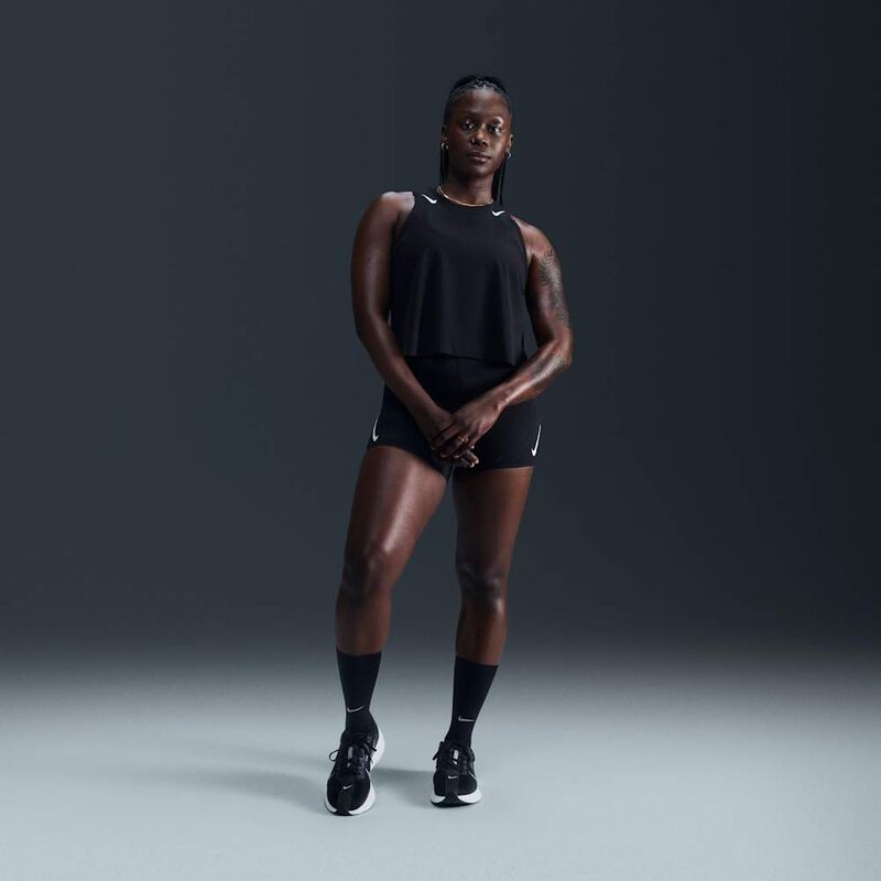 Polo Nike AeroSwift, Negro, hi-res