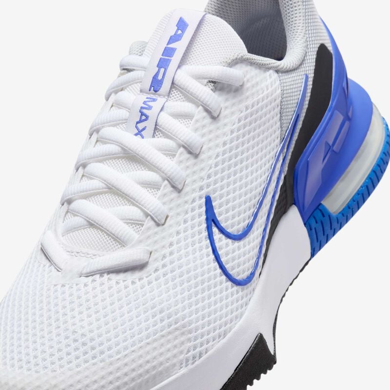Nike Air Max Alpha Trainer 6, Blanco/Gris Humo Claro/Negro/Hiperroyal, hi-res