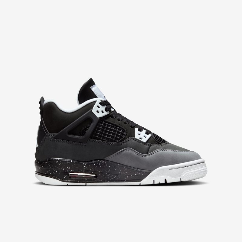 Air Jordan 4 Retro, Negro/Antracita/Negro/Blanco, hi-res