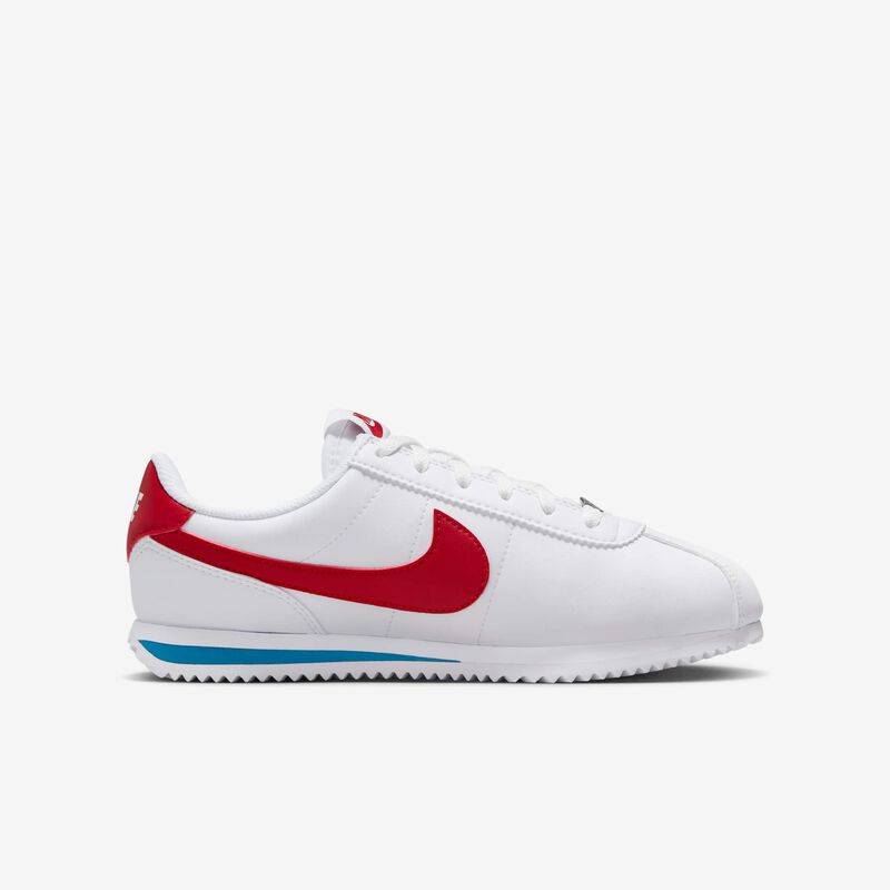 Nike Cortez, Blanco/Azul Universitario/Rojo Universitario, hi-res