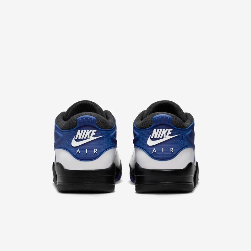 Air Jordan 4 RM, Blanco/Negro/Azul Royal Intenso, hi-res