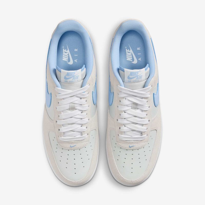 Nike Air Force 1 '07 LV8, Polvo de fotones/Blanco/Goma Medium Marrón/Psíquico Azul, hi-res