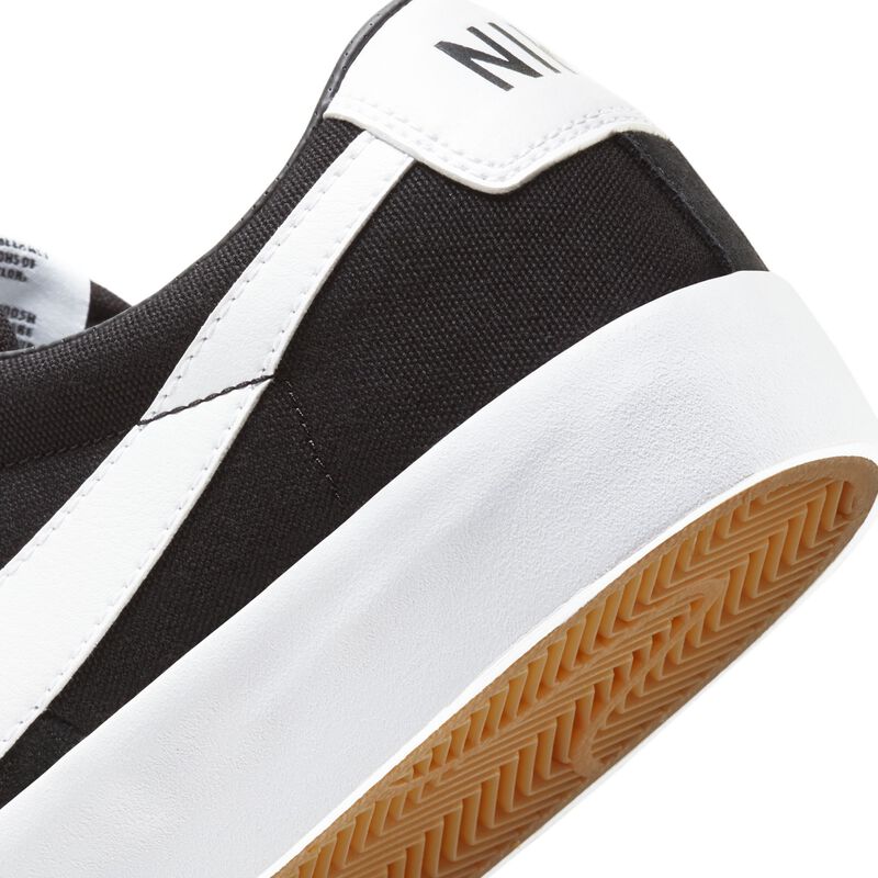 Nike SB Zoom Blazer Low Pro GT, Negro/Negro/Gum Light Brown/Blanco, hi-res