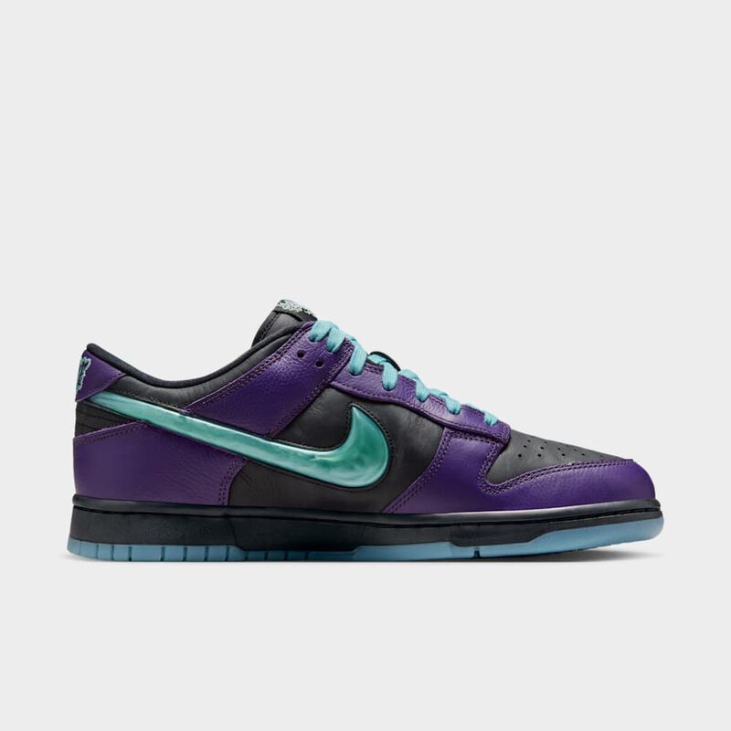 Nike Dunk Low Retro Limited, Negro/Morado grandioso/Azul verdoso artesano, hi-res