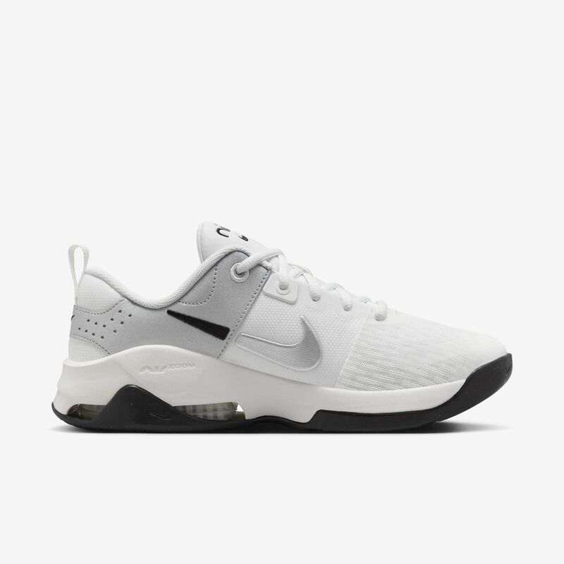 Nike Bella 6 Premium, Blanco Cumbre/Plata Metalizada-Negro-Vela, hi-res