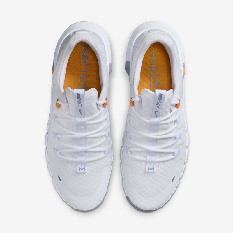 Nike Free Metcon 5, Blanco/Gris Fútbol/Pizarra Cenizo/Reloj De Sol, hi-res