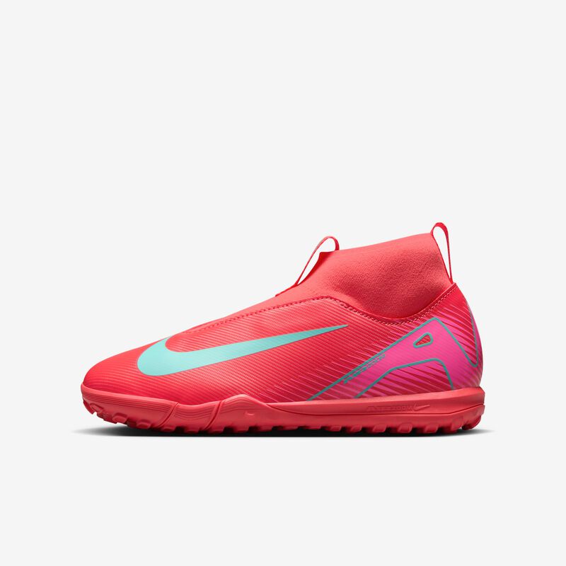Nike Jr. Mercurial Superfly 10 Academy, Brasa Resplandor/Verde Aurora, hi-res
