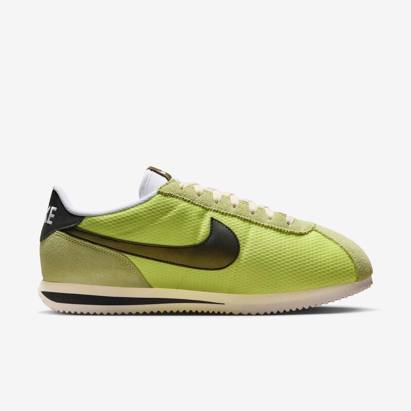 Nike Cortez Textile, Toque De Limón Claro/Leche De Coco/Blanco/Negro, hi-res