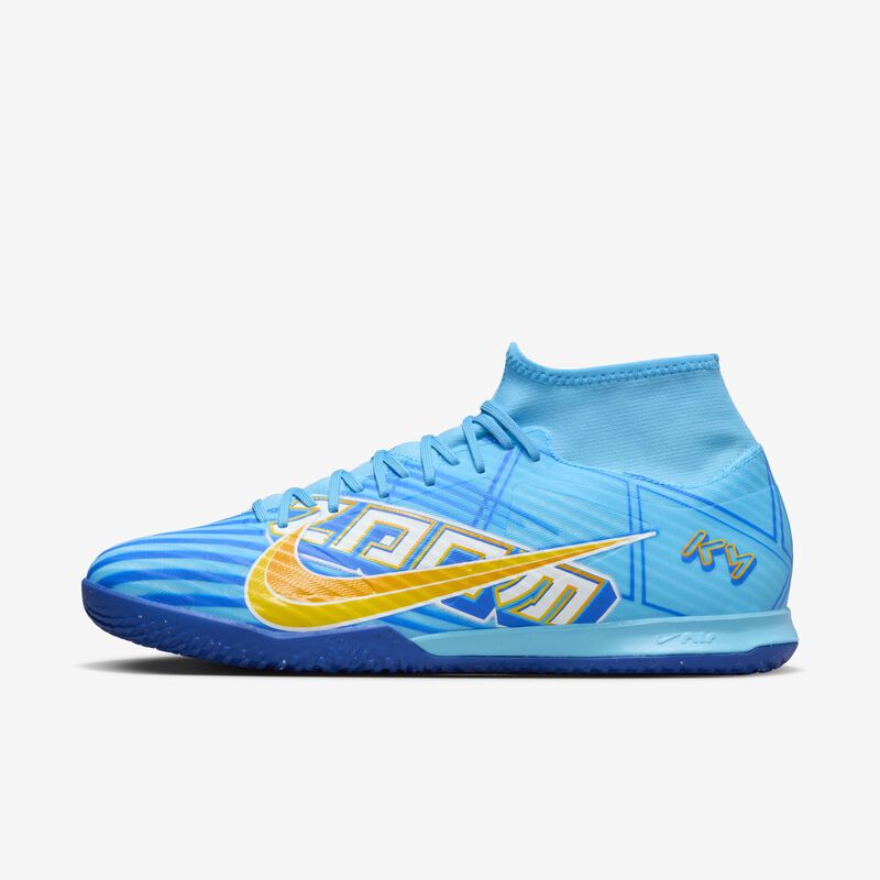 Nike Mercurial Superfly 9 Academy "Kylian Mbappé", Azul báltico/Blanco, hi-res
