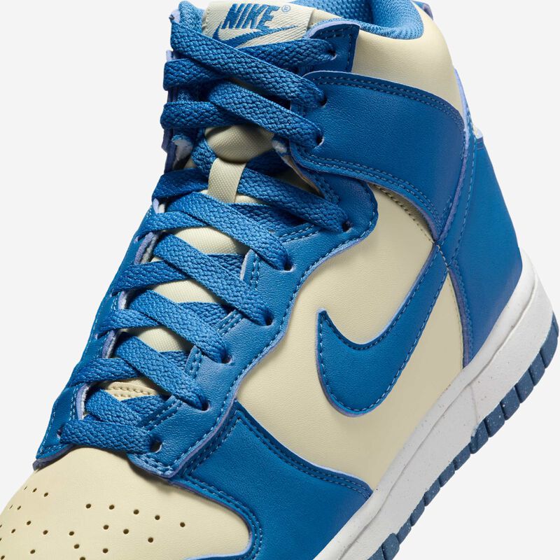 Nike Dunk High Next Nature, Caqui Claro/Tinte Platino/Estrella Azul, hi-res